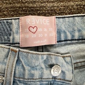 Revice ripped straight leg jeans